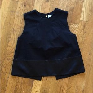 Everlane crop shell top